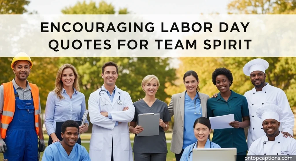 Encouraging Labor Day Quotes for Team Spirit