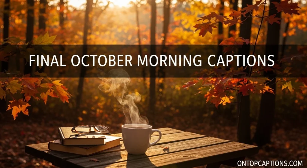 Final October Morning Captions