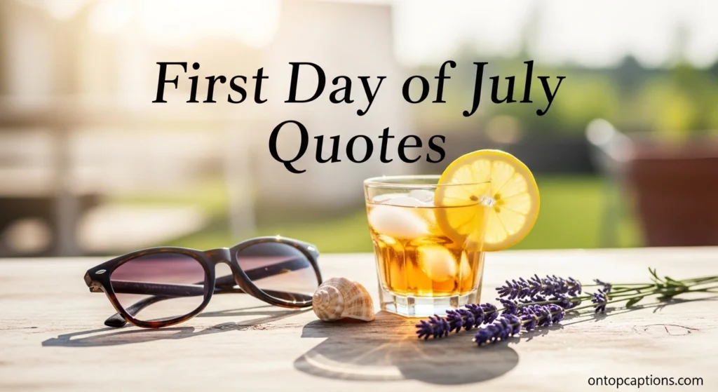 First Day of July Quotes