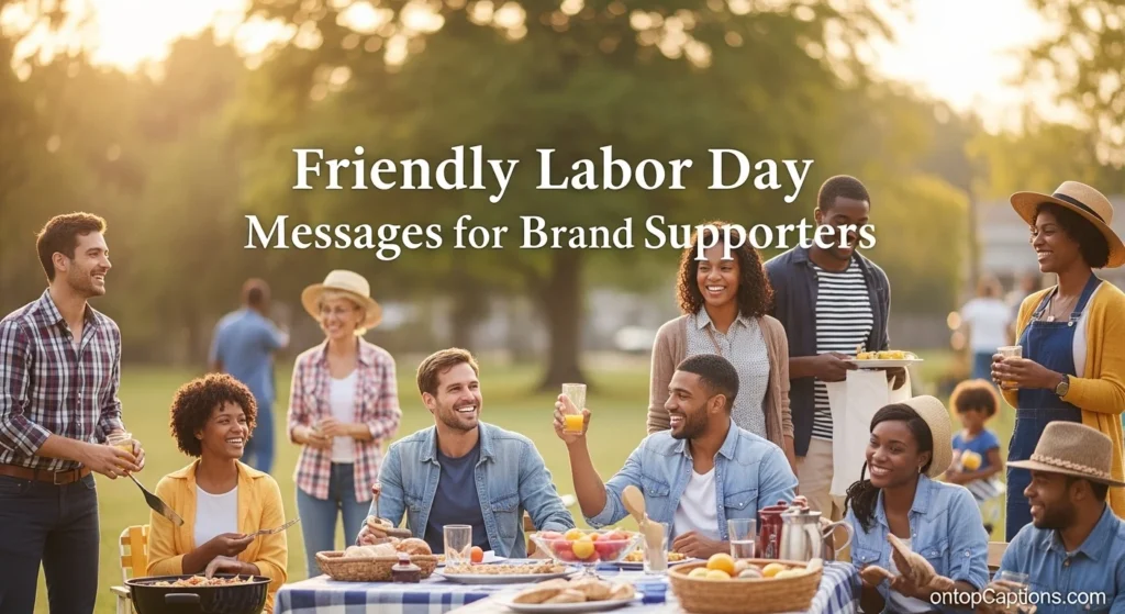 Friendly Labor Day Messages for Brand Supporters