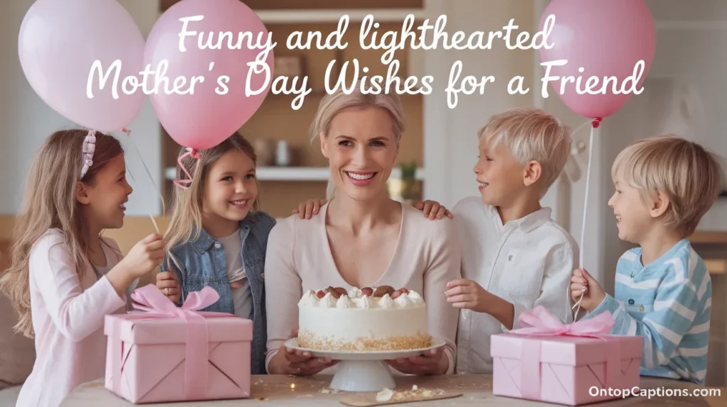 Funny and Lighthearted Mother’s Day Wishes for a Friend