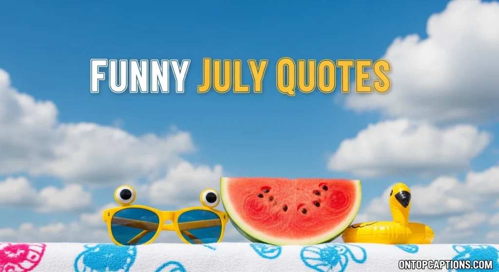 Funny July Quotes