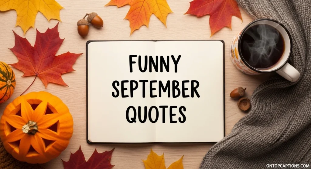 Funny September Quotes