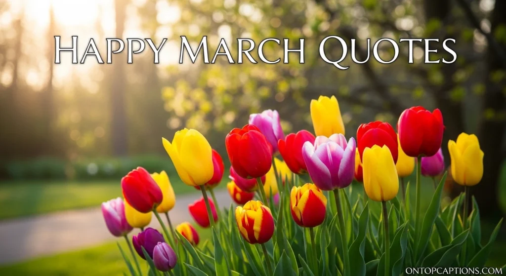 Happy March Quotes