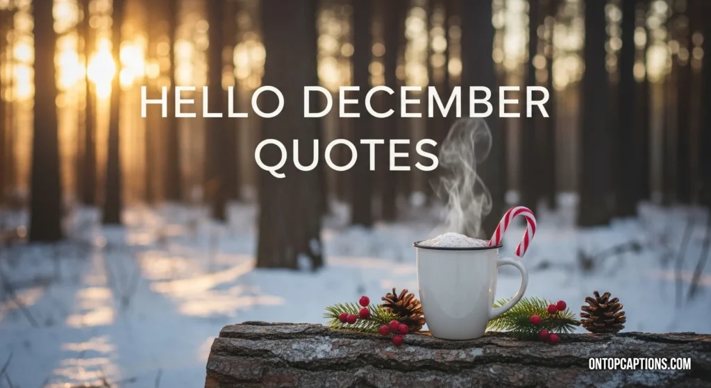 Hello December Quotes