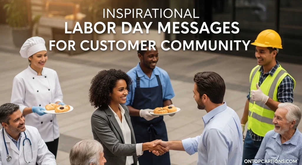 Inspirational Labor Day Messages for Customer Community