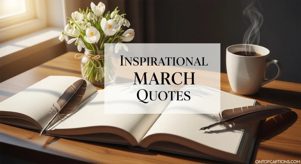 Inspirational March Quotes