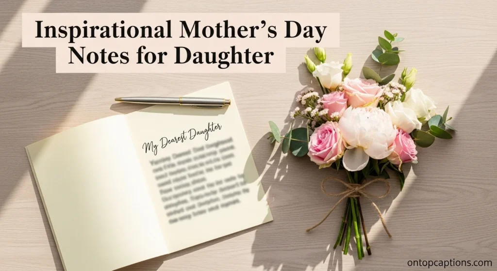 Inspirational Mother’s Day Notes for Daughter