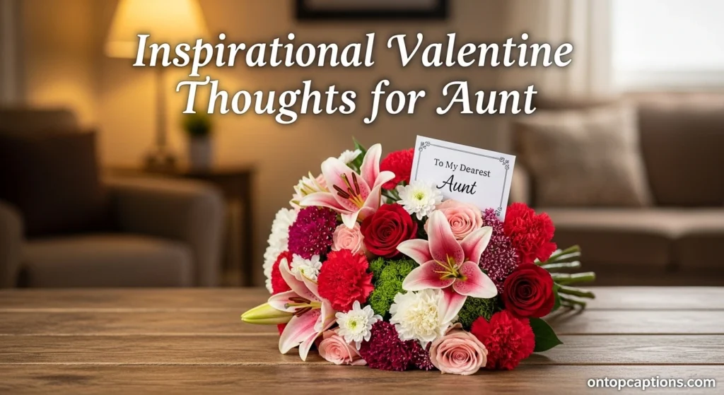 Inspirational Valentine Thoughts for Aunt
