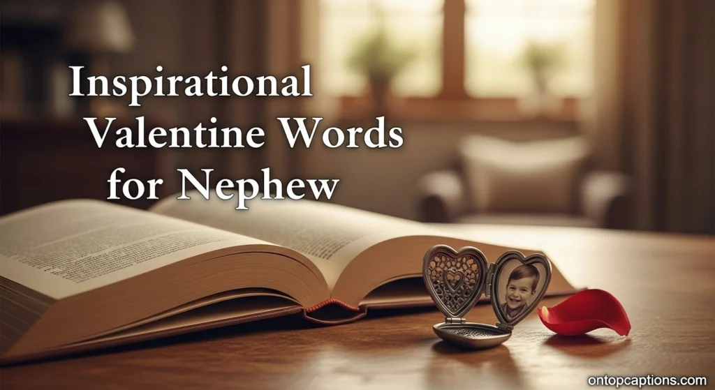 Inspirational Valentine Words for Nephew