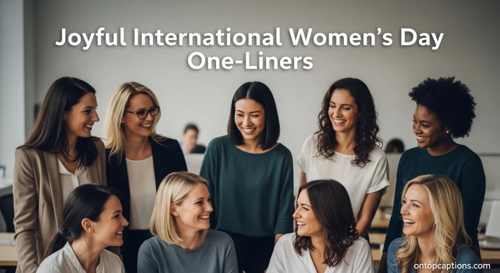 Joyful International Women’s Day One-Liners