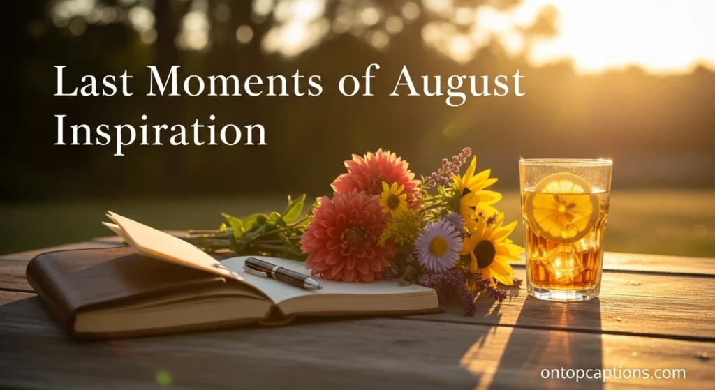 Last Moments of August Inspiration
