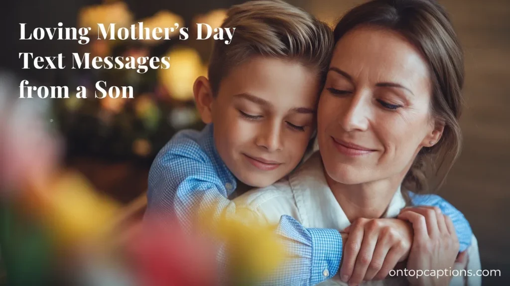 Loving Mother’s Day Text Messages From a Son