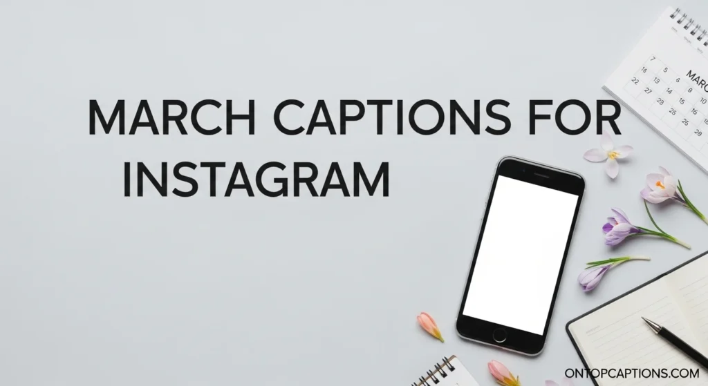 March Captions for Instagram