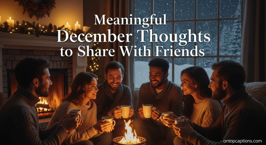 Meaningful December Thoughts to Share With Friends
