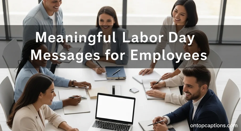 Meaningful Labor Day Messages for Employees