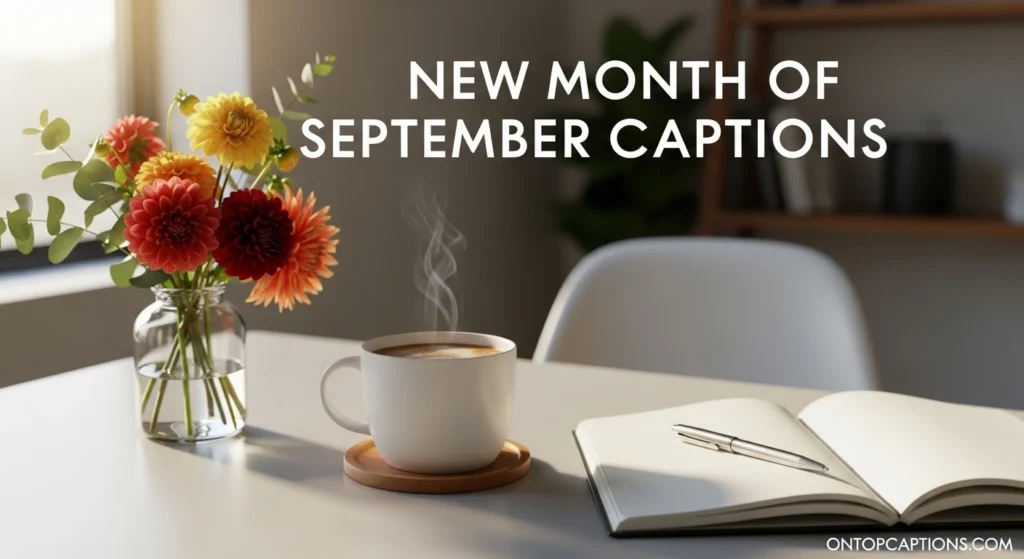 New Month of September Captions