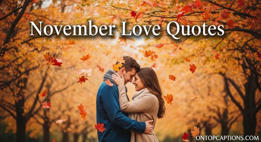 November Love Quotes