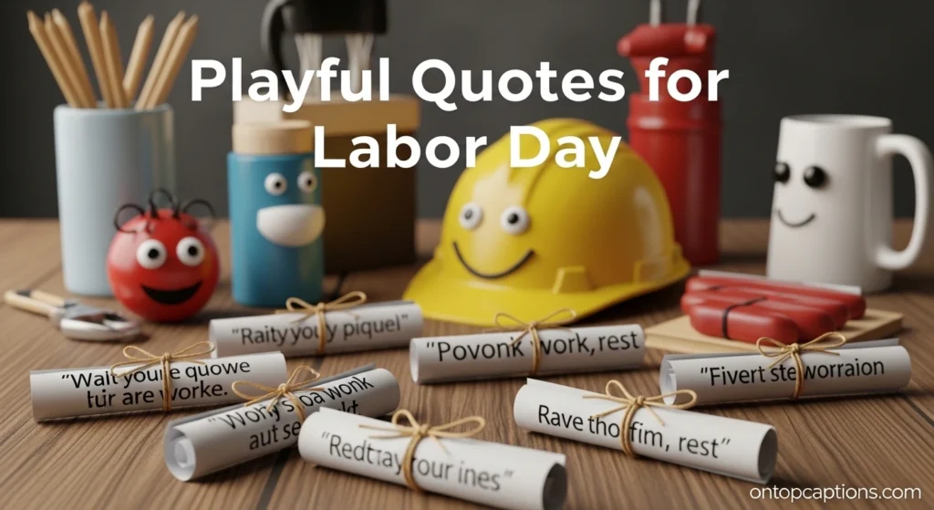 Playful Quotes for Labor Day