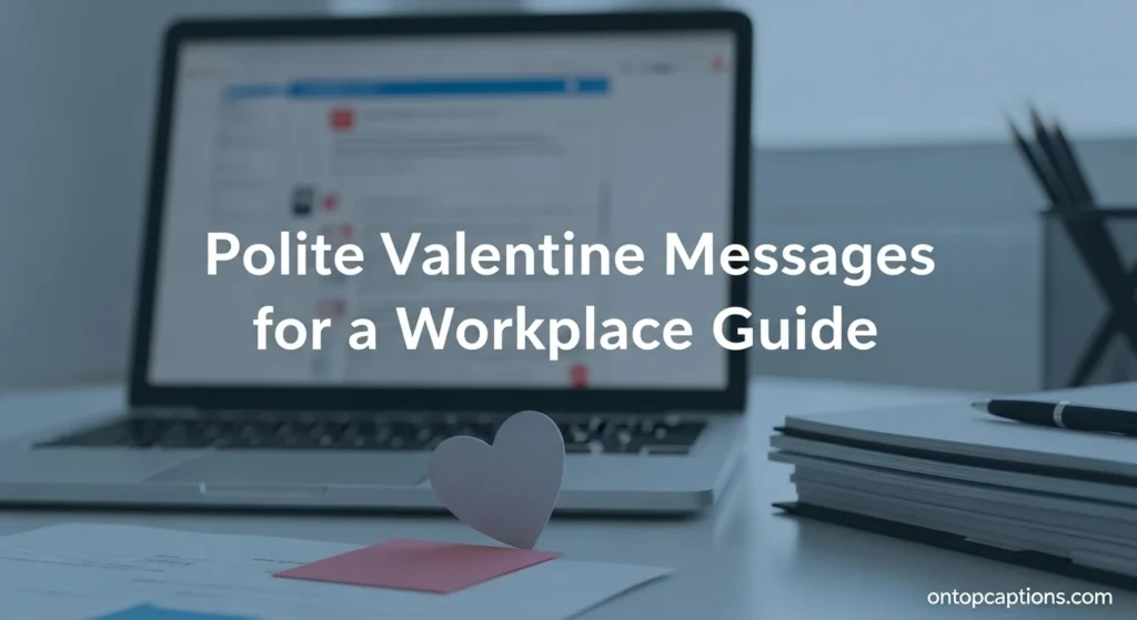 Polite Valentine Messages for a Workplace Guide
