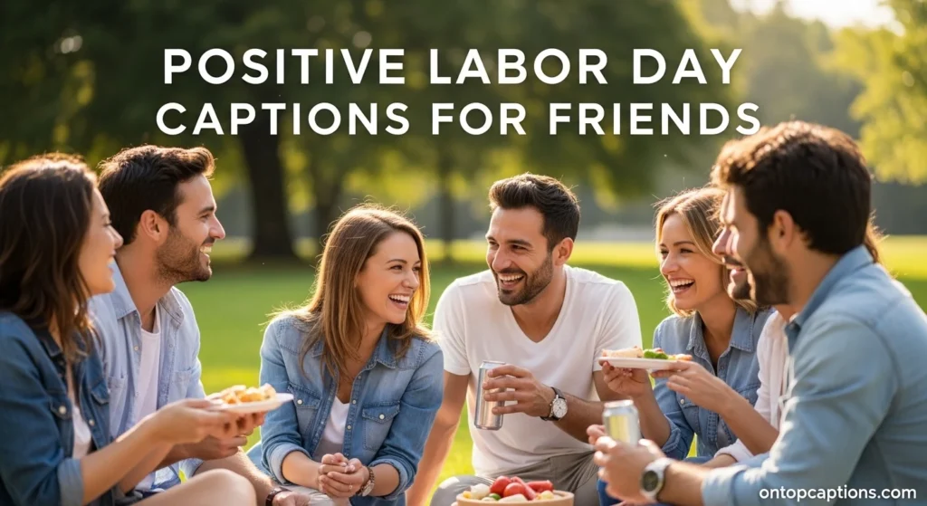 Positive Labor Day Captions for Friends
