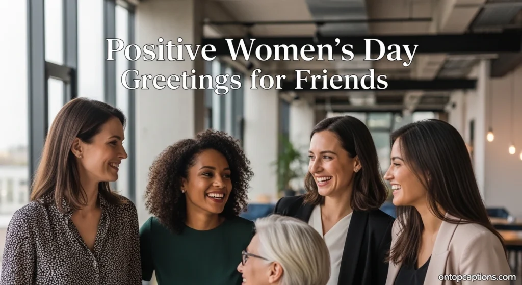 Positive Women’s Day Greetings for Friends