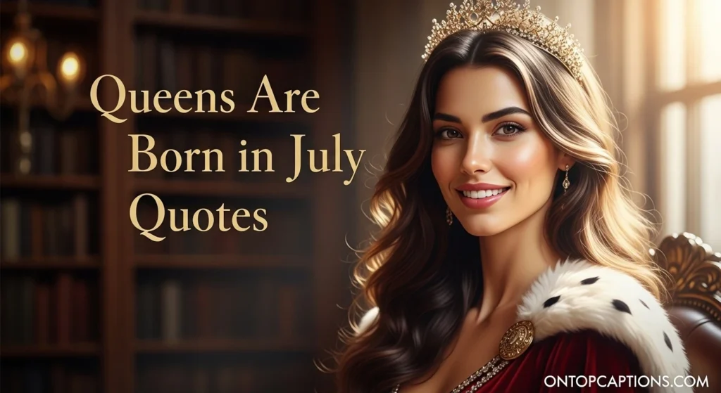 Queens Born in July Sayings About Love and Loyalty