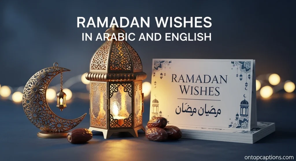 Ramadan Wishes in Arabic and English