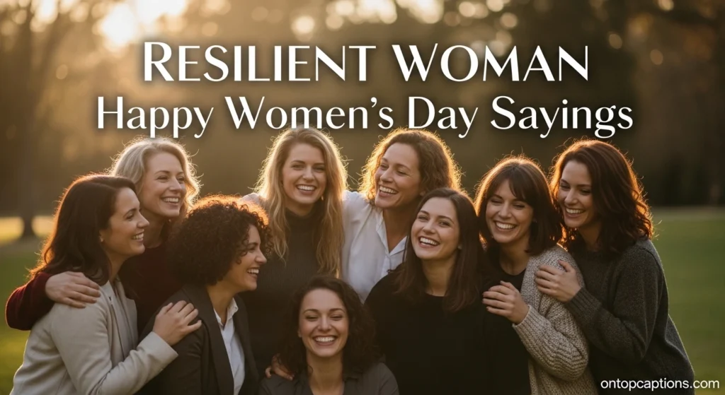 Resilient Woman Happy Women’s Day Sayings