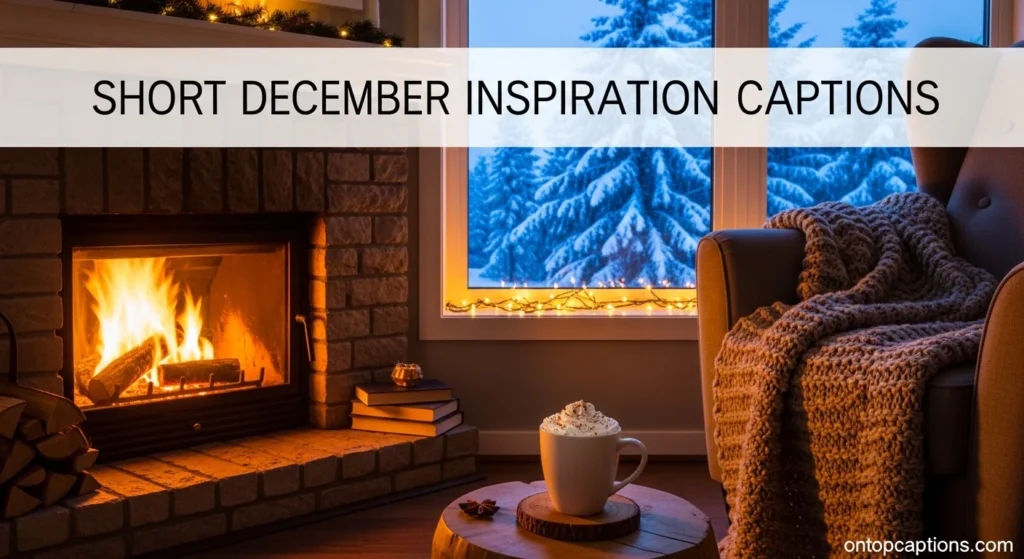Short December Inspiration Captions