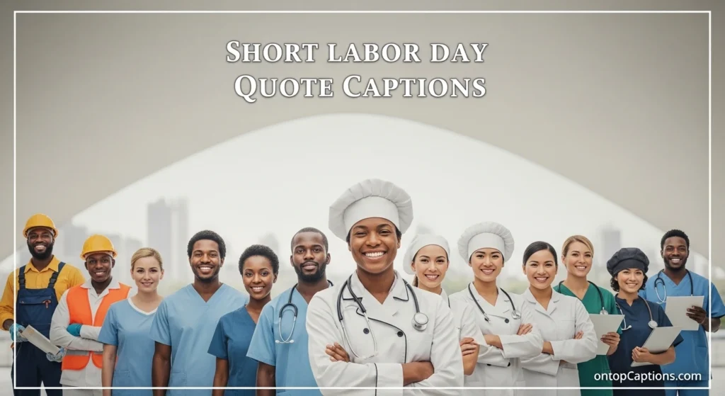 Short Labor Day Quote Captions