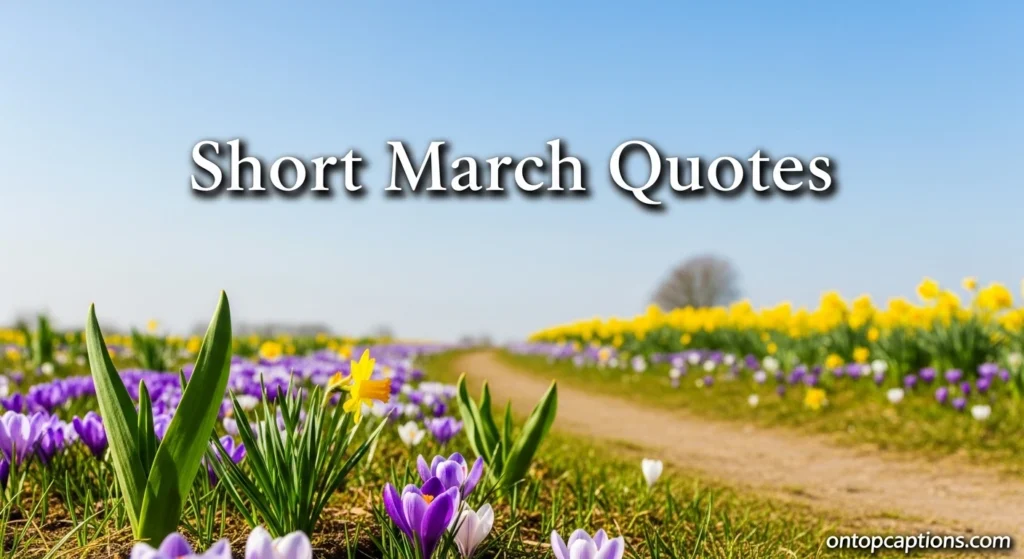 Short March Quotes