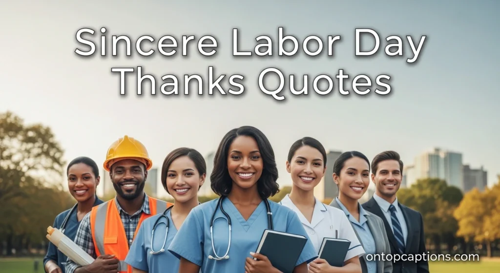 Sincere Labor Day Thanks Quotes