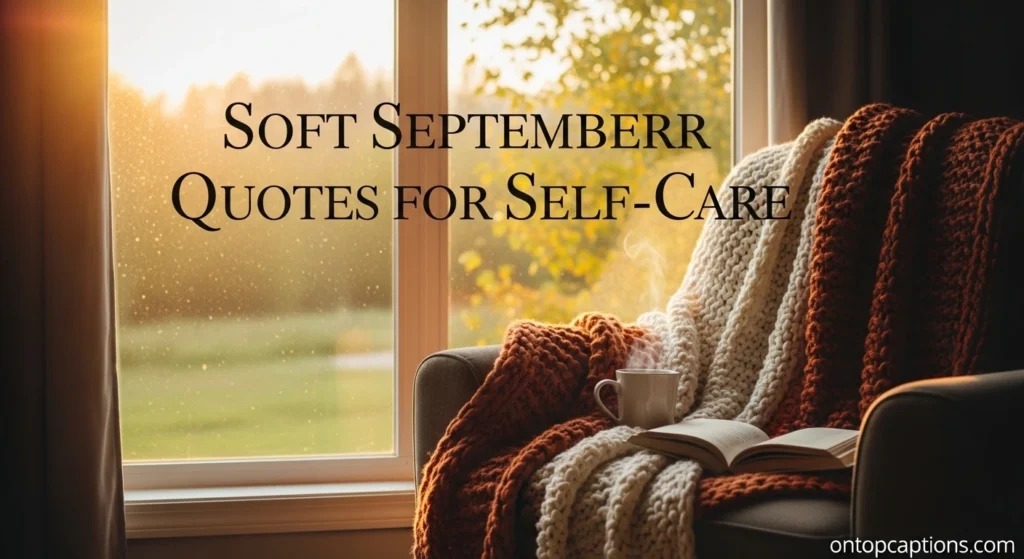 Soft September Quotes for Self-Care