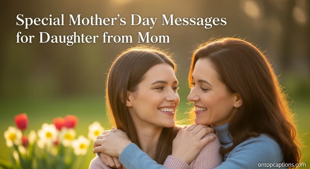 Special Mother’s Day Messages for Daughter from Mom