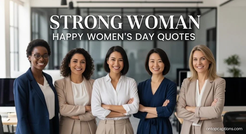 Strong Woman Happy Women’s Day Quotes