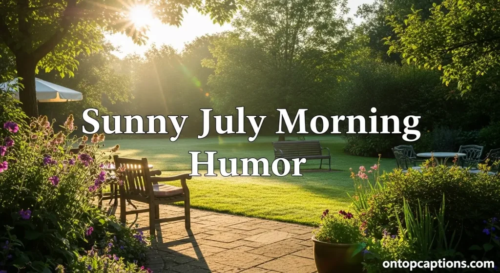 Sunny July Morning Humor