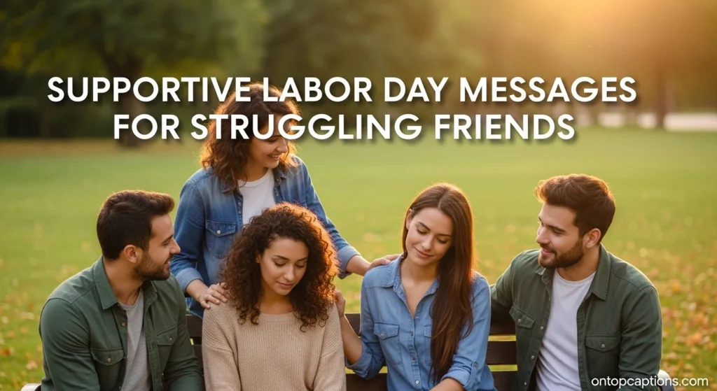 Supportive Labor Day Messages for Struggling Friends