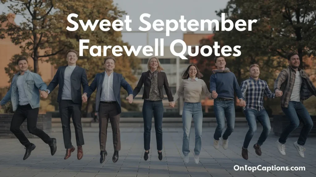 Sweet September Farewell Quotes
