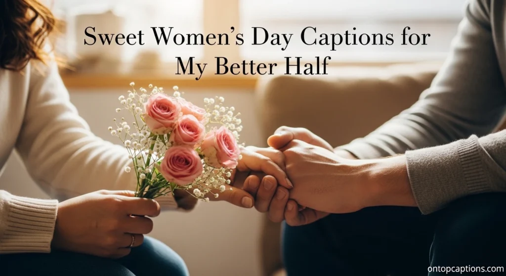 Sweet Women’s Day Captions for My Better Half