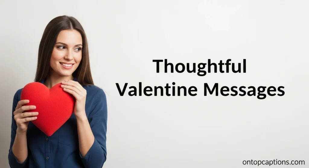 Thoughtful Valentine Messages