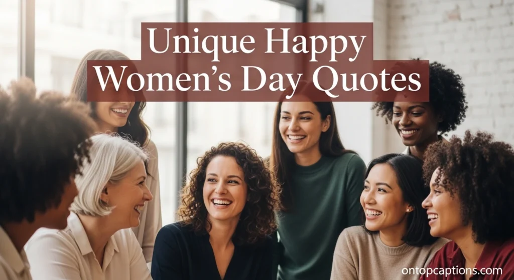 Unique Happy Women’s Day Quotes