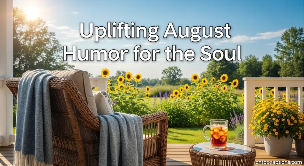 Uplifting August Humor for the Soul