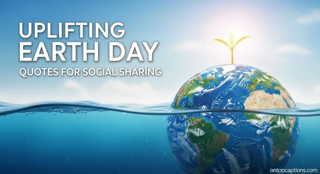 Uplifting Earth Day Quotes for Social Sharing