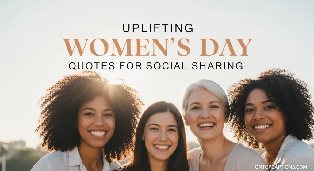 Uplifting Women’s Day Quotes for Social Sharing
