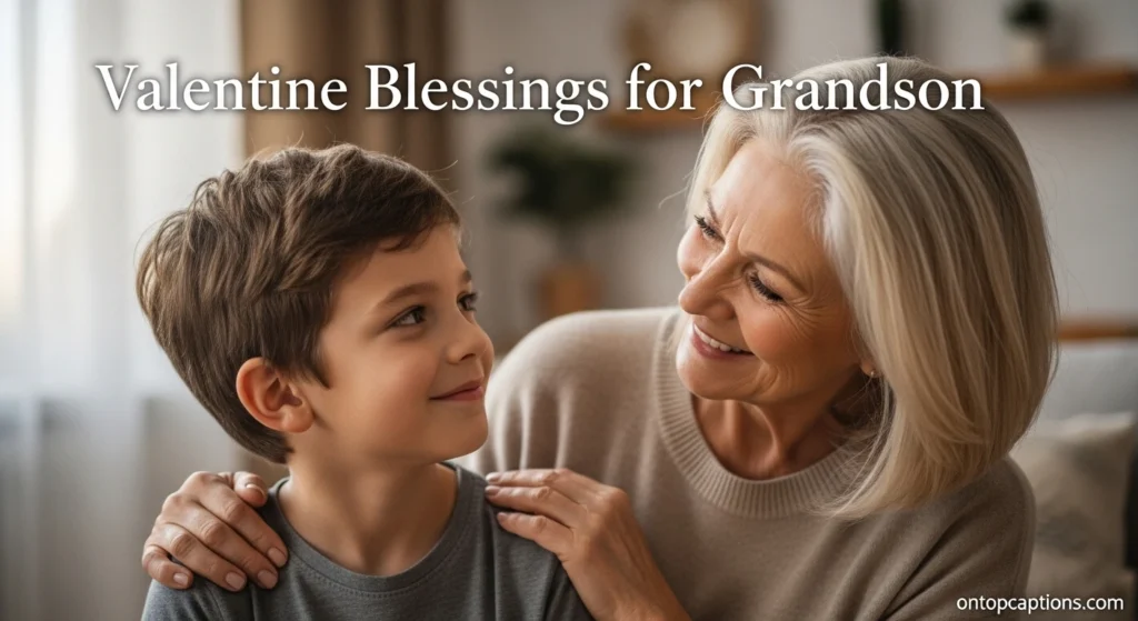 Valentine Blessings for Grandson