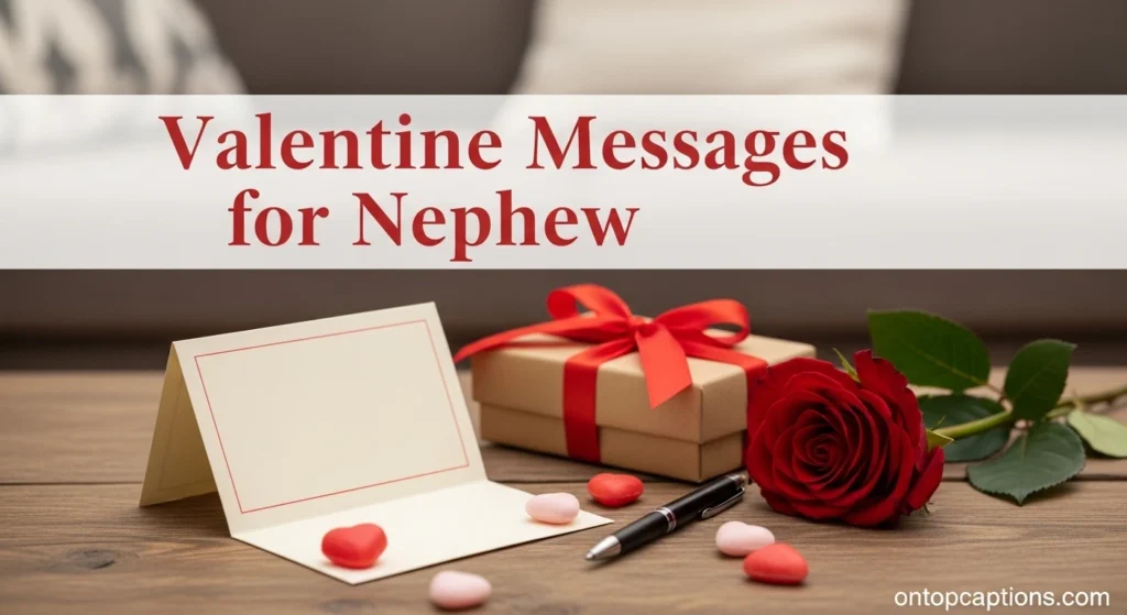 Valentine Messages for Nephew