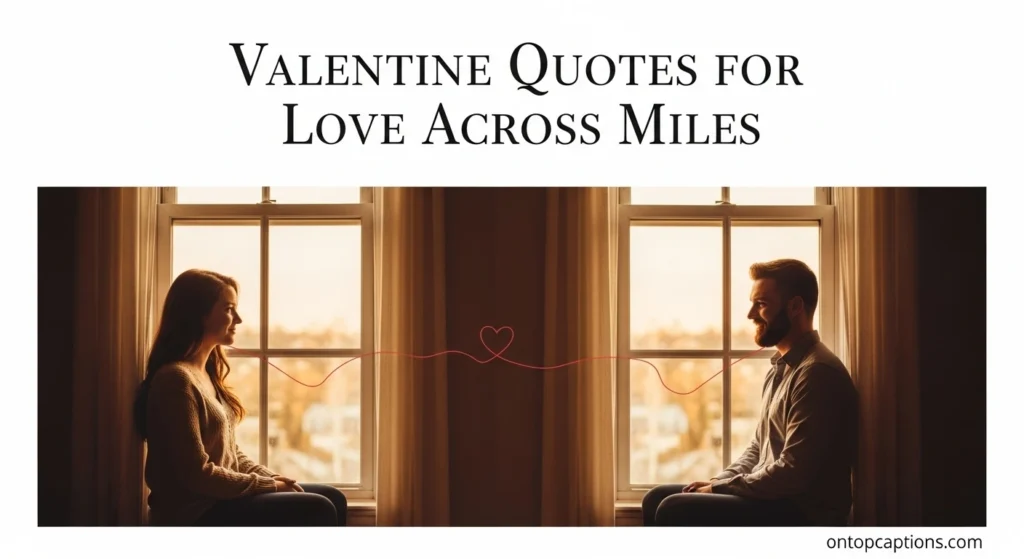 Valentine Quotes for Love Across Miles