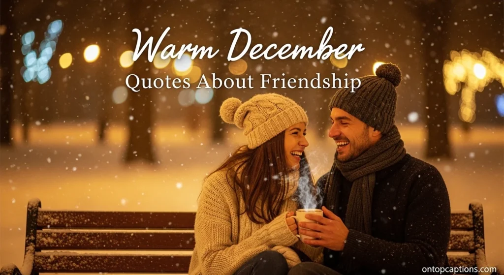 Warm December Quotes About Friendship