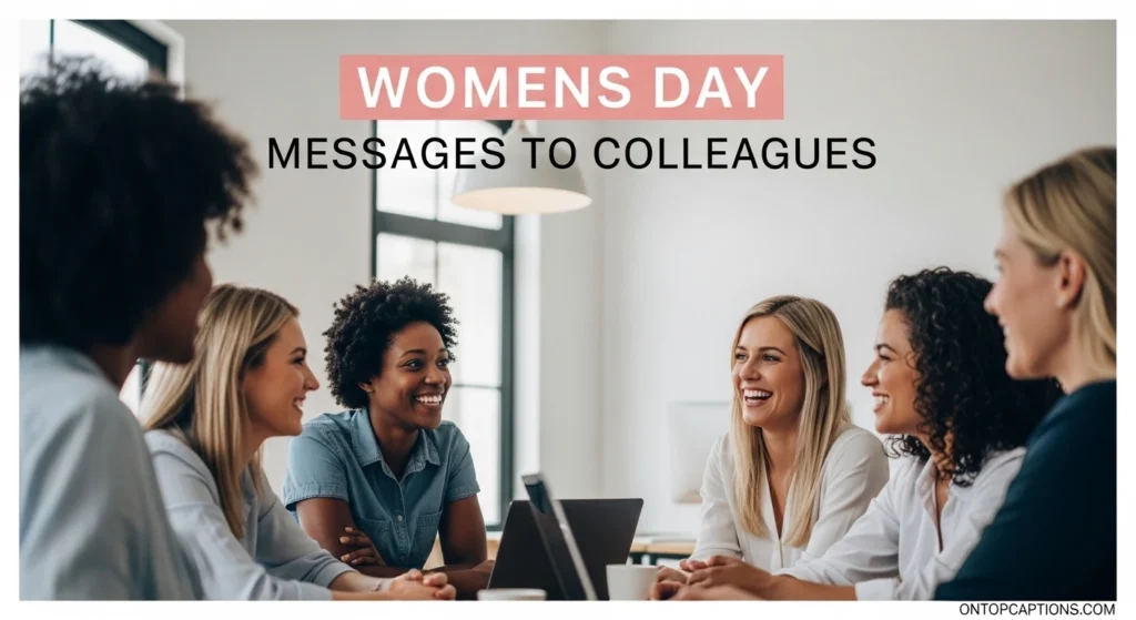 Womens Day Messages to Colleagues